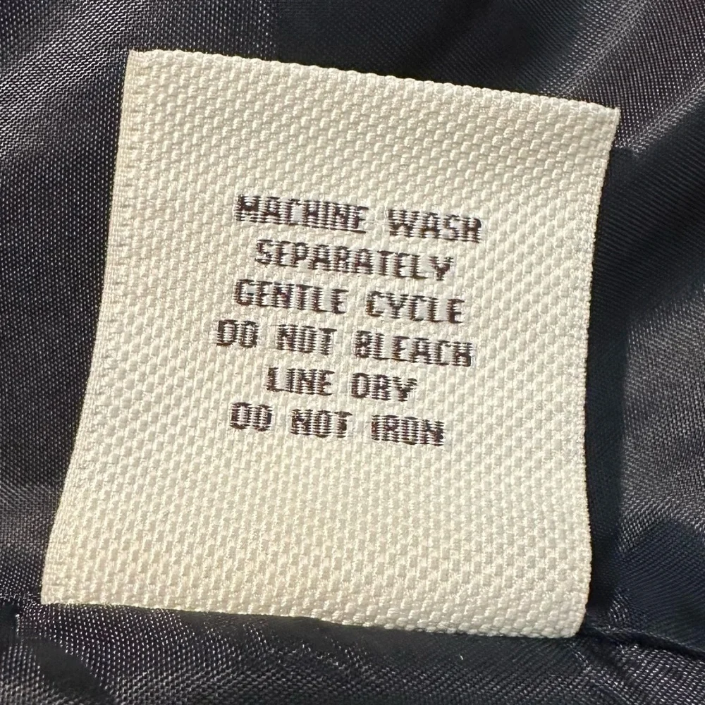 Sebby Collection Black Vegan Non Leather Puffer Bomber‎ Jacket